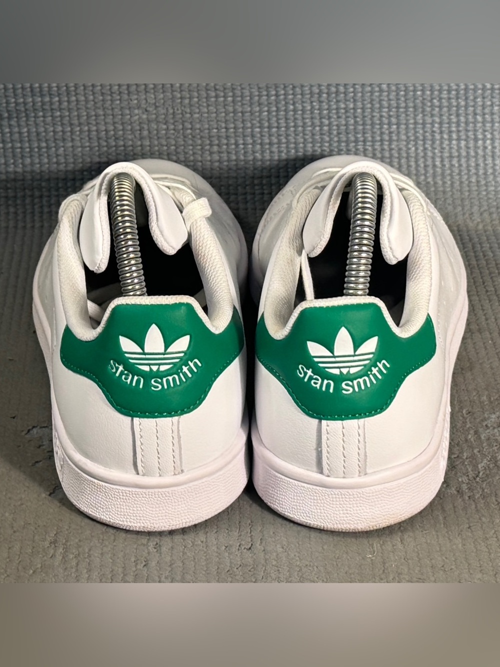 Adidas Originals Stan Smith White/Green Sneakers Size 6.5 Size 7.5 Women - Picture 7 of 9